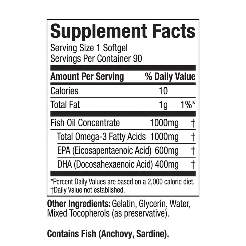 Omega 3 Fish Oil